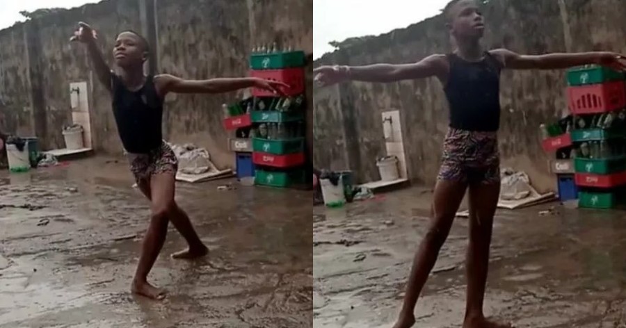 11χρονος Νιγηριανός: Xορεύει ξυπόλυτος στη βροχή και κερδίζει υποτροφία στη Νέα Υόρκη