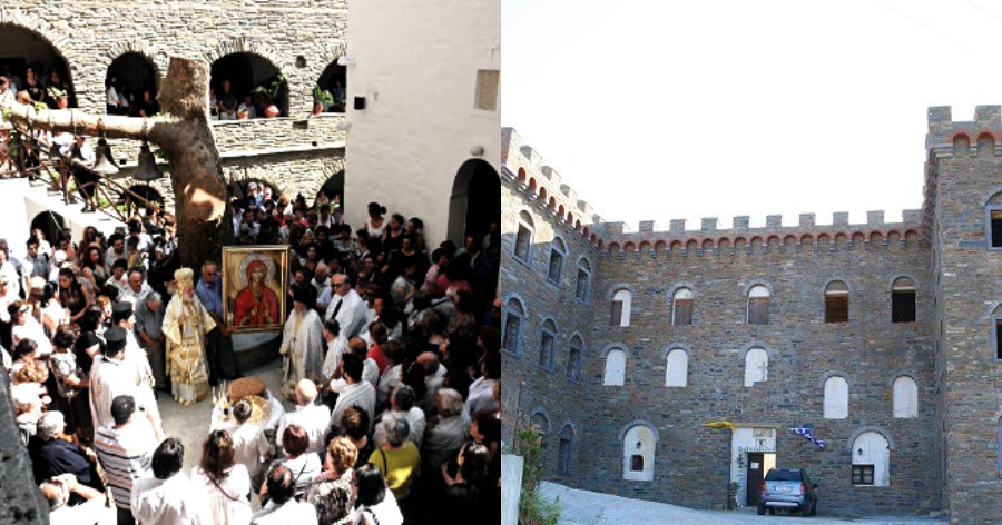 Αμέτρητα θαύματα και χιλιάδες πιστοί όλο το χρόνο: Μέγα το θαύμα της Αγίας Μαρίνας στην Άνδρο
