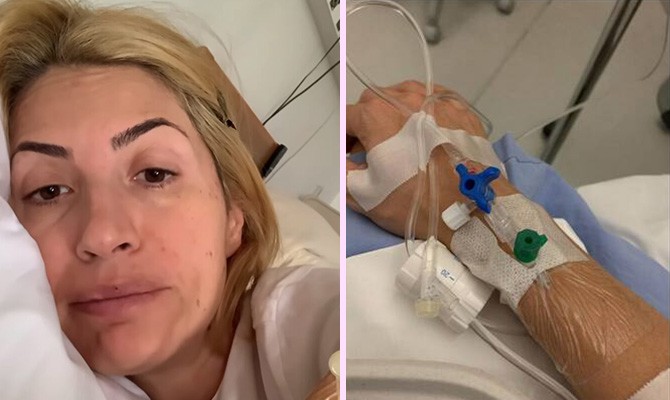 Μαρία Ηλιάκη: Μας δείχνει για πρώτη φορά τις δύσκολες στιγμές στο νοσοκομείο τους πρώτους μήνες της εγκυμοσύνης της