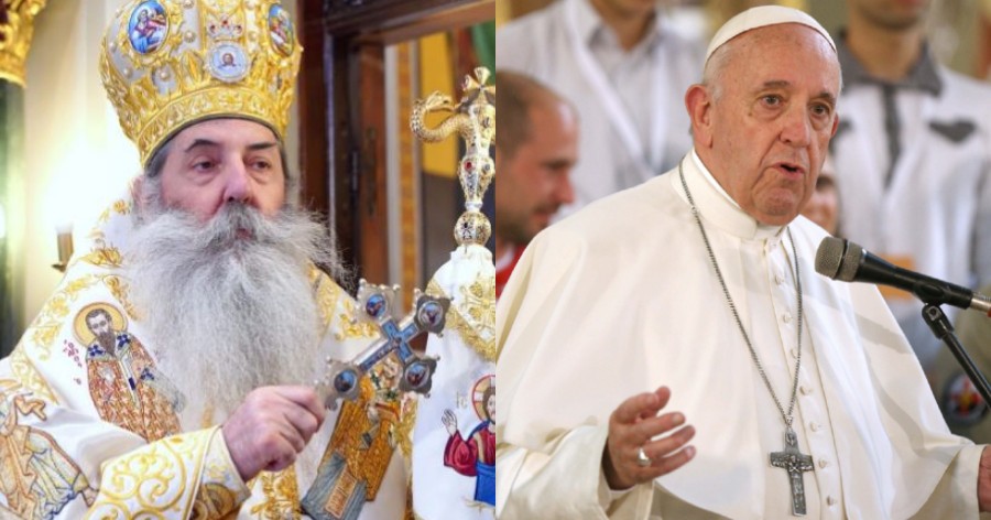 Γραφεία αιρέσεων Πειραιώς σε Πάπα: «Ντροπή σου»