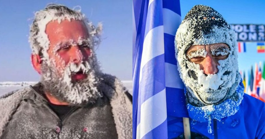 Αργύρης Παπαθανασόπουλος: Έλληνας ο πρώτος νικητής του μαραθωνίου στον Βόρειο Πόλο