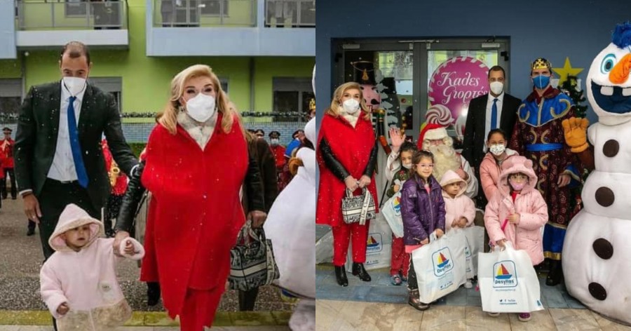Ο Άγιος Βασίλης από τη Φινλανδία χάρισε χαμόγελα στα παιδιά της Ογκολογικής Μονάδας Παίδων Ελπίδα