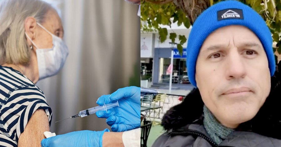 «Τους γέρους μας δεν θα τους εκβιάσετε…»: Νέο βίντεο Πετράκου για τον υποχρεωτικό εμβολιασμό