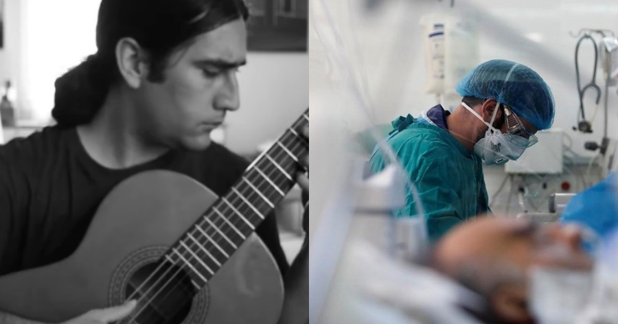 Πέθανε από κορονoϊό 34χρονος μουσικός Χρήστος Διαμαντή