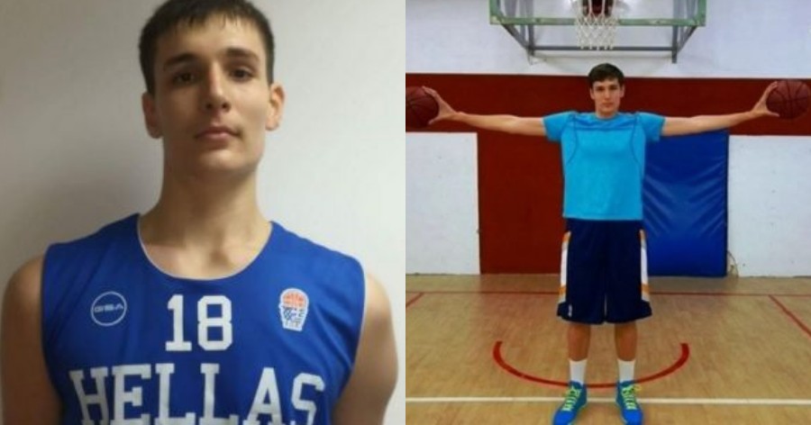 Θωμά Κατσαούνη: «Ράγισαν» καρδιές στην κηδεία του 20χρονου μπασκετμπολίστα