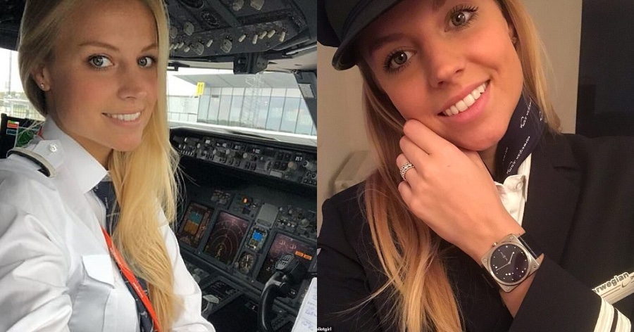 «Συνήθως με ρωτάνε αν είμαι αεροσυνοδός»: Μια 27χρονη στο πιλοτήριο του θηριώδους Jumbo 747