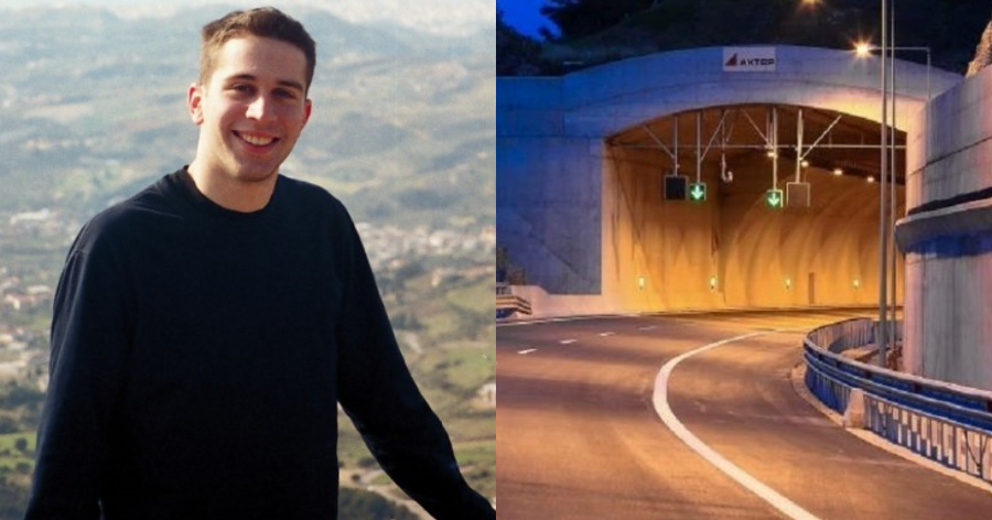 Πάνος Μυλωνάς: Ο 22χρονος φοιτητής που έχασε άδικα τη ζωή του στην εθνική οδό – Σήμερα έχει ένα τούνελ στο όνομά του