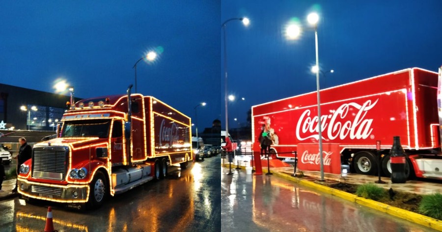 Στη Λάρισα το εμβληματικό Χριστουγεννιάτικο φορτηγό της Coca-Cola: Θα γυρίσει όλη την Ελλάδα τις επόμενες μέρες