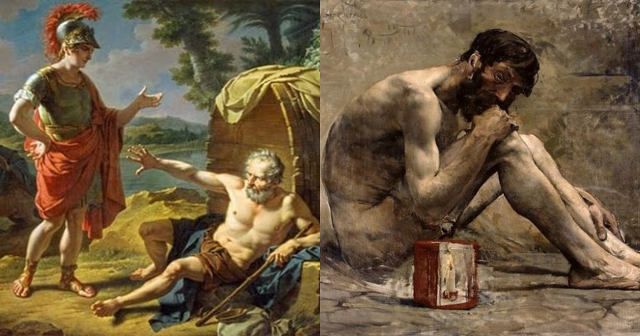 Η διδακτική ιστορία του Διογένη: Ο Έλληνας φιλόσοφος και οι φακές