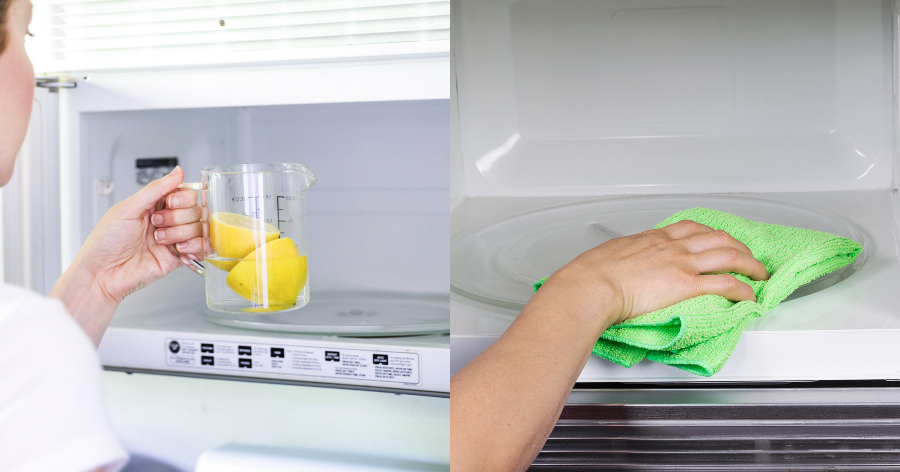 Καθάρισμα φούρνου μικροκυμάτων: Το έξυπνο κόλπο για να το κάνετε να λάμπει χωρίς καθόλου κόπο