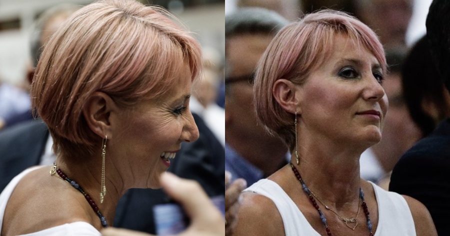 Νατάσα Παζαΐτη: Τέρμα το ροζ μαλλί, πιο στυλάτη από ποτέ με ξανθό