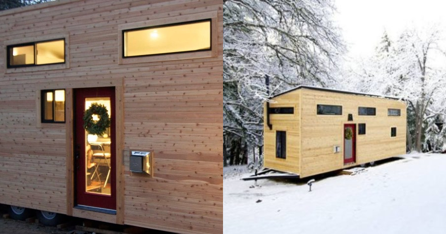 Σπίτι 19 τετραγωνικών: Ένα ζευγάρι έφτιαξε νέο σπίτι με μηδαμινά έξοδα και το εσωτερικό του έχει όλες τις ανέσεις