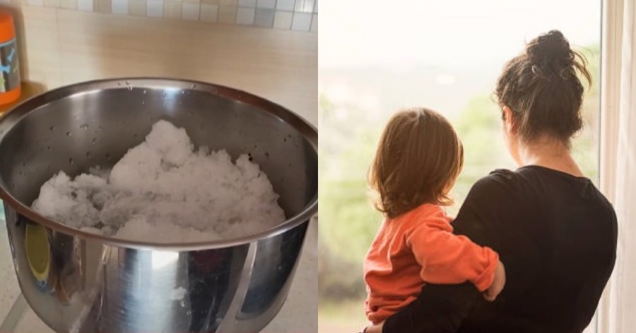 «Λιώνω χιόνι για να πλύνω το μπιμπερό και να φτιάξω γάλα στο παιδί μου»: Η απόγνωση μιας μητέρας από το Πικέρμι