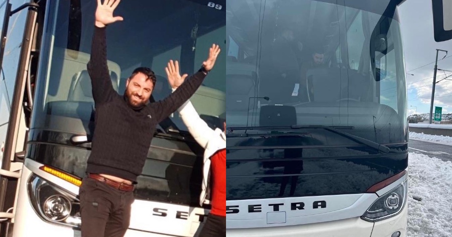 Μάθημα ανθρωπιάς από Κρητικό οδηγό λεωφορείου: Δείτε τί έκανε όταν βρέθηκε εγκλωβισμένος στην Αττική Οδό