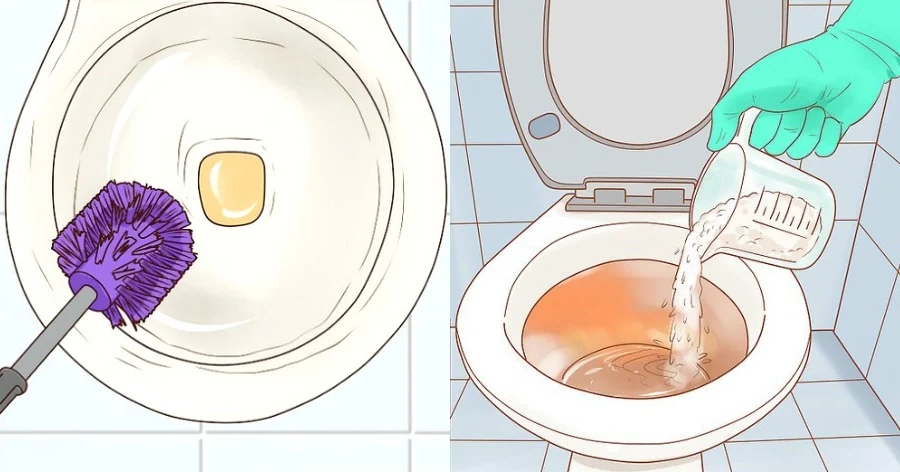 Ισχυρό σπιτικό καθαριστικό: Πως να κάνετε τη λεκάνη της τουαλέτας να λάμπει χωρίς τρίψιμο