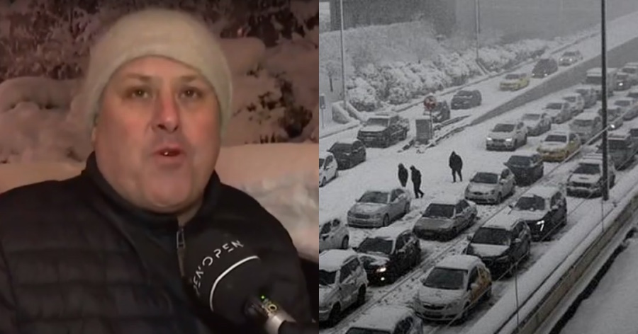 Ρουμάνος οδηγός εναντίον της κυβέρνηση: «5 μήνες χιόνια έχουμε στην Ρουμανία – αυτό δεν το έχω ξαναδεί»