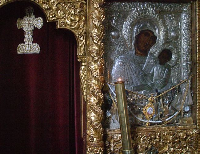 Η Θαυματουργή εικόνα της Παναγίας «Φοβερά Προστασία» και η Ιερά Μονή Κουτλουμουσίου