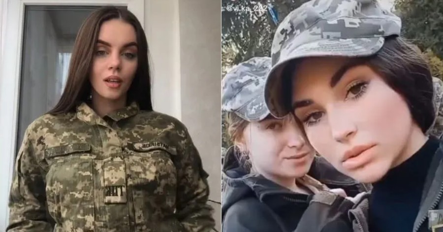 Ουκρανές γυναίκες κατατάσσονται στον στρατό και κάνουν θραύση στο Tik Tok με την ομορφιά και  τα κάλλη τους