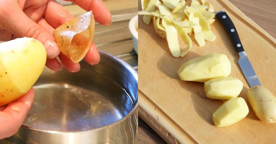 Πανέξυπνο: Το πιο εύκολο κόλπο για να ξεφλουδίσετε τις πατάτες σε χρόνο μηδέν