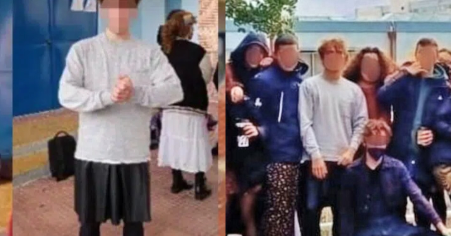 “Eίμαι περήφανη μητέρα”: Το γύρο του διαδικτύου κάνει η μητέρα του αγοριού που πήγε στο σχολείο φορώντας φούστα