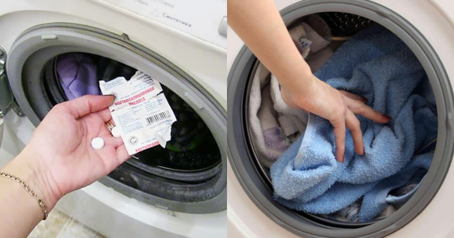 Πλυντήριο ρούχων: Βάζει ασπιρίνες στο πλύσιμο και το αποτέλεσμα θα σας αφήσει άφωνους
