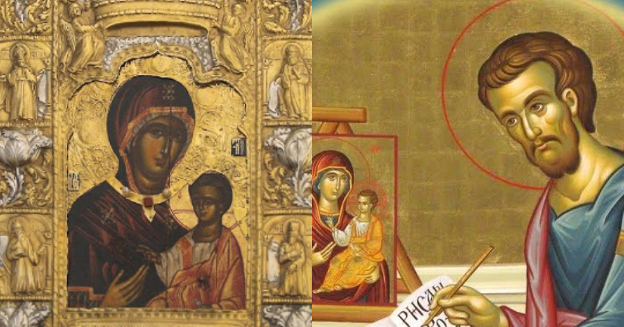 Η Άγια εικόνα της Παναγίας από τον Απόστολο Λουκά που δεν έχει αποκαλυφθεί ακόμα