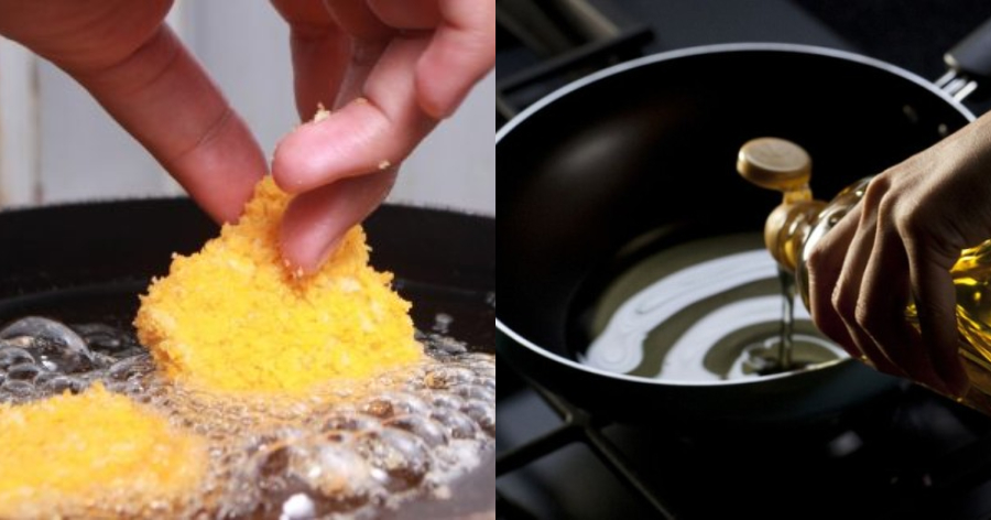 Τηγάνισμα: Το απλό και έξυπνο κόλπο για να μην πετάγεται το λάδι από το τηγάνι