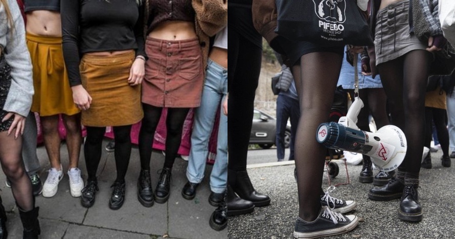 Μαθητές: Φόρεσαν κοντές φούστες και σορτς ως απάντηση στο σeξιστικό σχόλιο καθηγήτριας σε συμμαθήτριά τους