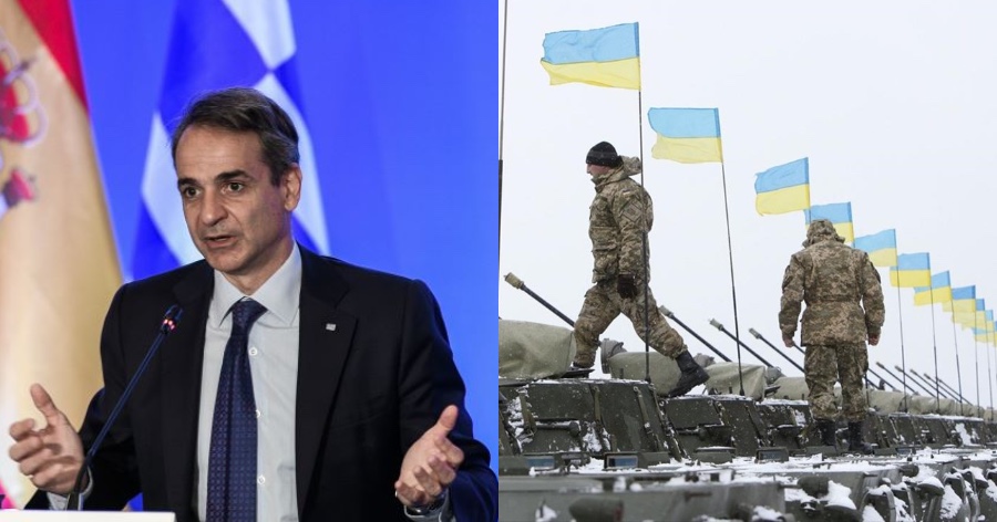 Κυριάκος Μητσοτάκης: «Στηρίζουμε την Ουκρανία, θα αντιδράσουμε αν εισβάλει η Ρωσία»