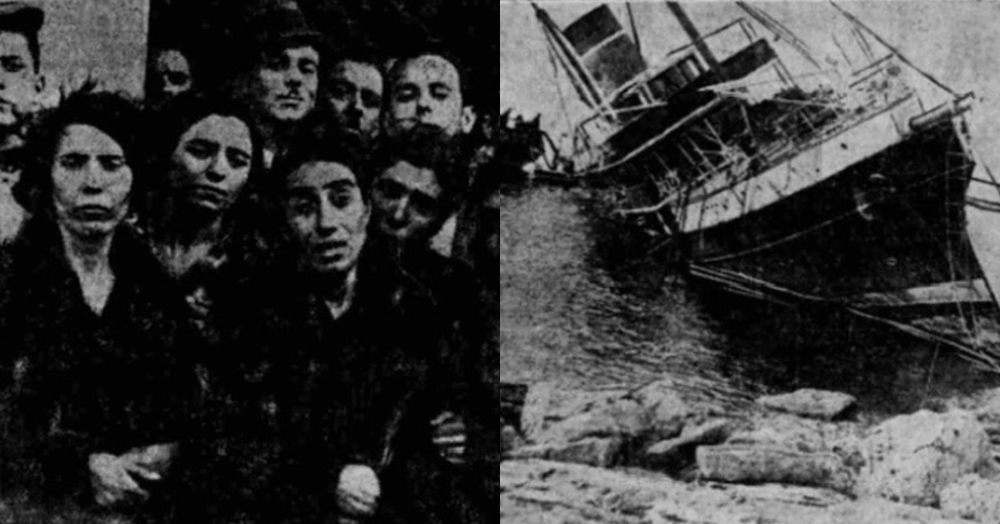 Το ναυάγιο του πλοίου “Πόπη”: Η θαλάσσια τραγωδία που έγινε συνώνυμο με τον πανικό