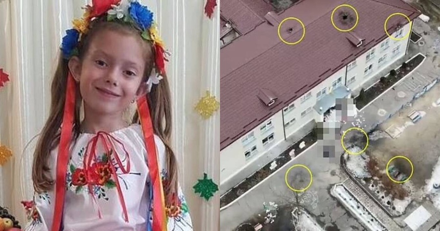 Πόλεμος στην Ουκρανία: 7χρονη σκοτώθηκε σε βομβαρδισμό σχολείου – Προσπάθησε να τη σώσει ο παππούς της