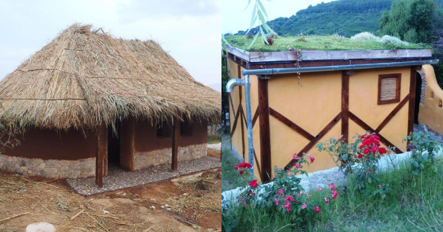 Σπίτια από άχυρο: Φτιάχνονται από άχυρο και πηλό, είναι δροσερά τα καλοκαίρια και κοστίζουν όσο ένα ταξίδι σε νησί