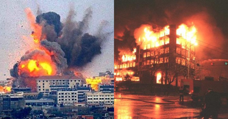 Το ΝΑΤΟ σαν σήμερα 24 Μαρτίου ξεκινάει να βομβαρδίζει τη Γιουγκοσλαβία