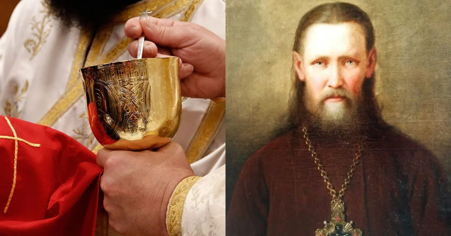 Μέγα το θαύμα της Θείας Κοινωνίας: Ο Άγιος Ιωάννης της Κρονστάνδης θεράπευε με την Θεία Μετάληψη