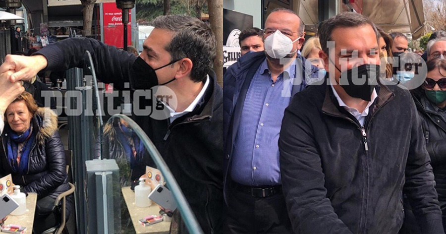 “Είσαι ο επόμενος πρωθυπουργός”: Μεγάλη αποθέωση του Αλέξη Τσίπρα στην Καλαμαριά