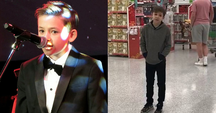 Το 10χρονο αγόρι με αυτισμό τραγουδάει σε σούπερ μάρκετ και μαλακώνει και τις πιο σκληρές καρδιές