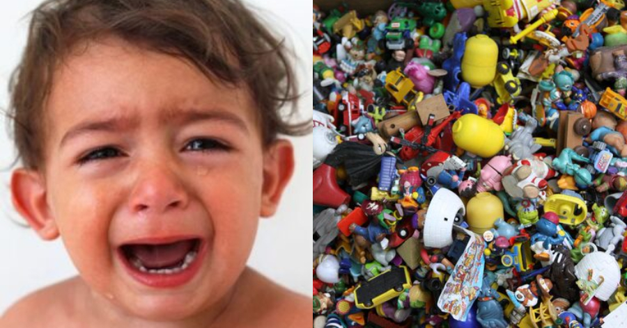 Ο 2χρονος γιος της αρνήθηκε να συμμαζέψει τα παιχνίδια του και η μητέρα τα πέταξε όλα στα σκουπίδια