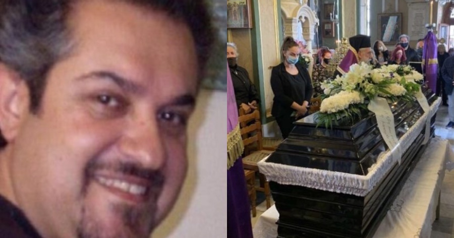 Θρήνος στην κηδεία του 52χρονου αγιογράφου που δολοφόνησε ο 90χρονος γείτονάς του στην Τήνο