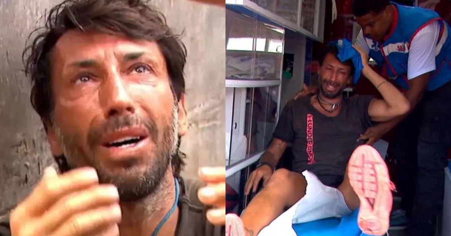 Κωνσταντίνος Εμμανουήλ: Xτύπησε το κεφάλι του σε αγώνισμα του Survivor και έβαλε τα κλάματα