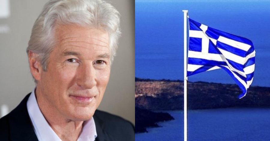 Ρίτσαρντ Γκιρ: «Γίνεται να μην αγαπάς την Ελλάδα; Όλοι έχουμε ένα κομμάτι Ελλάδας μέσα μας»