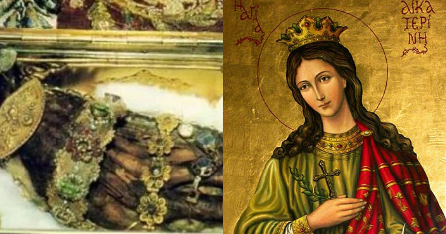 Αγία Αικατερίνη: Που βρίσκονται τα Ιερά Λείψανά της Αγίας;