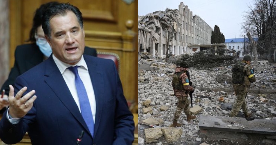 Άδωνις Γεωργιάδης: «Σιχαμένη η άποψη για μη αποστολή όπλων στην Ουκρανία»