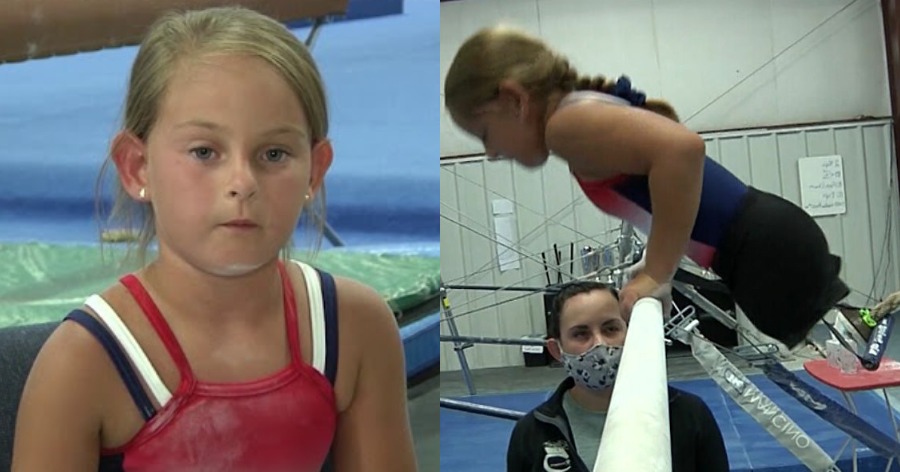 Κορίτσι χωρίς πόδια: 8χρονη κάνει το όνειρό της πραγματικότητα και γίνεται αθλήτρια γυμναστικής