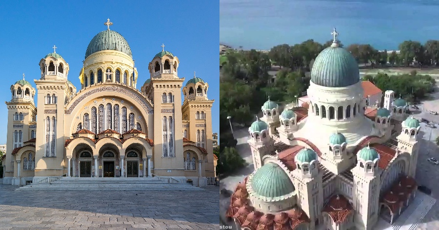 Αυτή είναι η μεγαλύτερη ορθόδοξη εκκλησία της Ελλάδας και των Βαλκανίων: Άγιος Ανδρέας Πάτρας