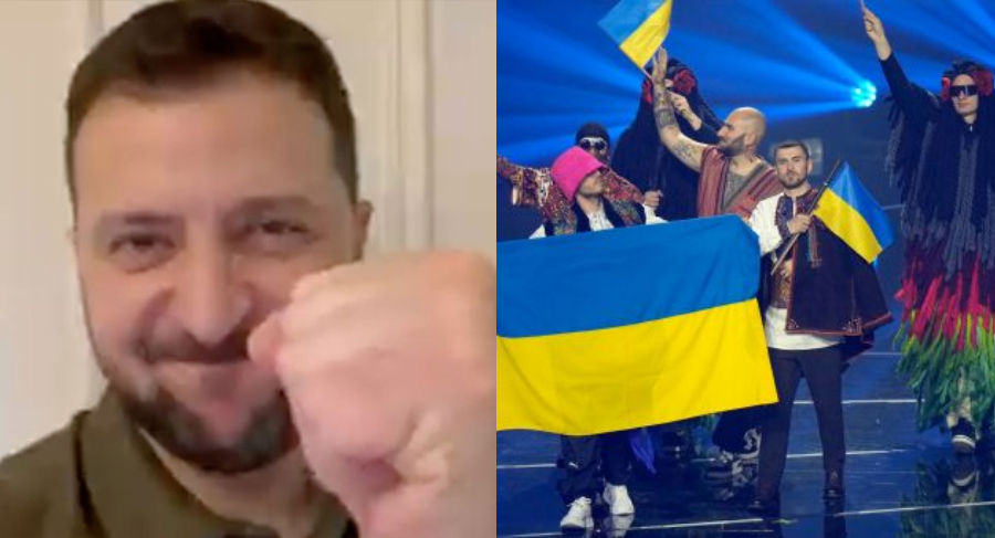 Eurovision 2022: Υπερήφανος ο Ζελένσκι για την νίκη της Ουκρανίας στη Eurovision