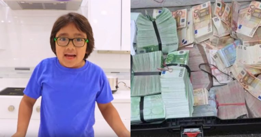 Ράιαν Κάτζι: Ο 9χρονος Influencer, με περιουσία ύψους 500 εκατομμυρίων, που όμως δεν μπορεί να αγγίξει ούτε 1$ από τα χρήματά του