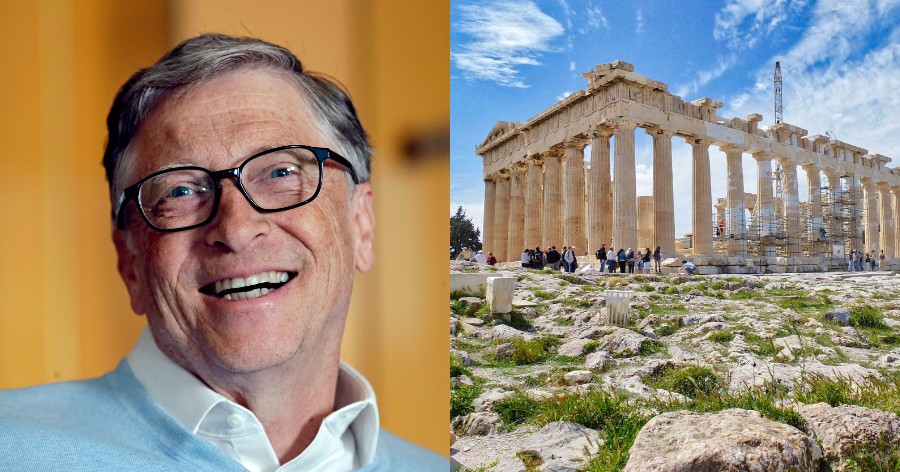 Στην Αθήνα ο Μπιλ Γκέιτς: Ο πραγματικός λόγος της επίσκεψης και τι σκοπό έχει να κάνει στην Ελλάδα