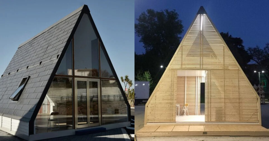 Αναδιπλούμενο σπίτι: Κοστίζει 27.000€, χτίζεται σε 6 ώρες, το εσωτερικό του είναι υπερλούξ και  θεωρείται η επιτομή του design