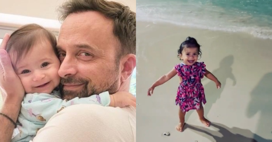 Μας λιώνει την καρδιά: Το τρυφερό βίντεο του Γιώργου Λιανού με την 14 μηνών κόρη του στις παραλίες του Άγιου Δομήνικου