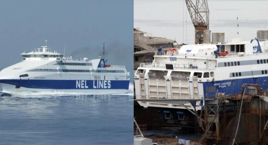 Το «Αίολος Κεντέρης»: Τέλος εποχής για το ταχύτερο πλοίο της Ελλάδας, το καμάρι μας βουλιάζει παρατήμενο σε λιμάνι